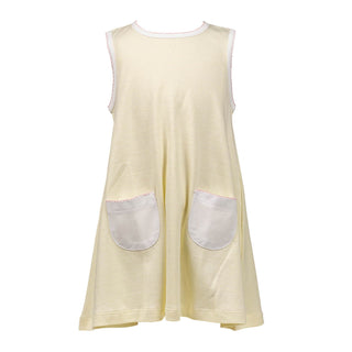 Pima Knit Striped A-line Dress - FINAL SALE