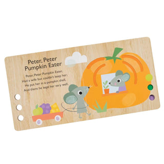 Touch and Trace Nursery Rhymes: Five Little Pumpkins - Board Book