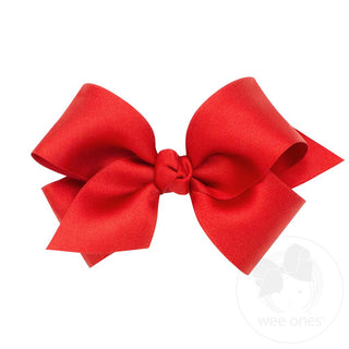 French Satin Hair Bow