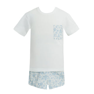 Stephen Pocket Short Set - Beach Days