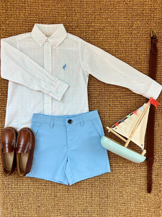 Prepletic™ Charlie's Chino Shorts - Sarasota Sky