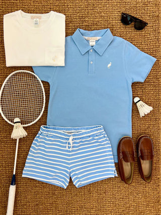 Prim & Proper Beach Polo - Sarasota Sky