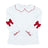 Red Bow on White