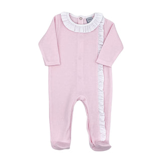 Girls Ruffle Detail Footie