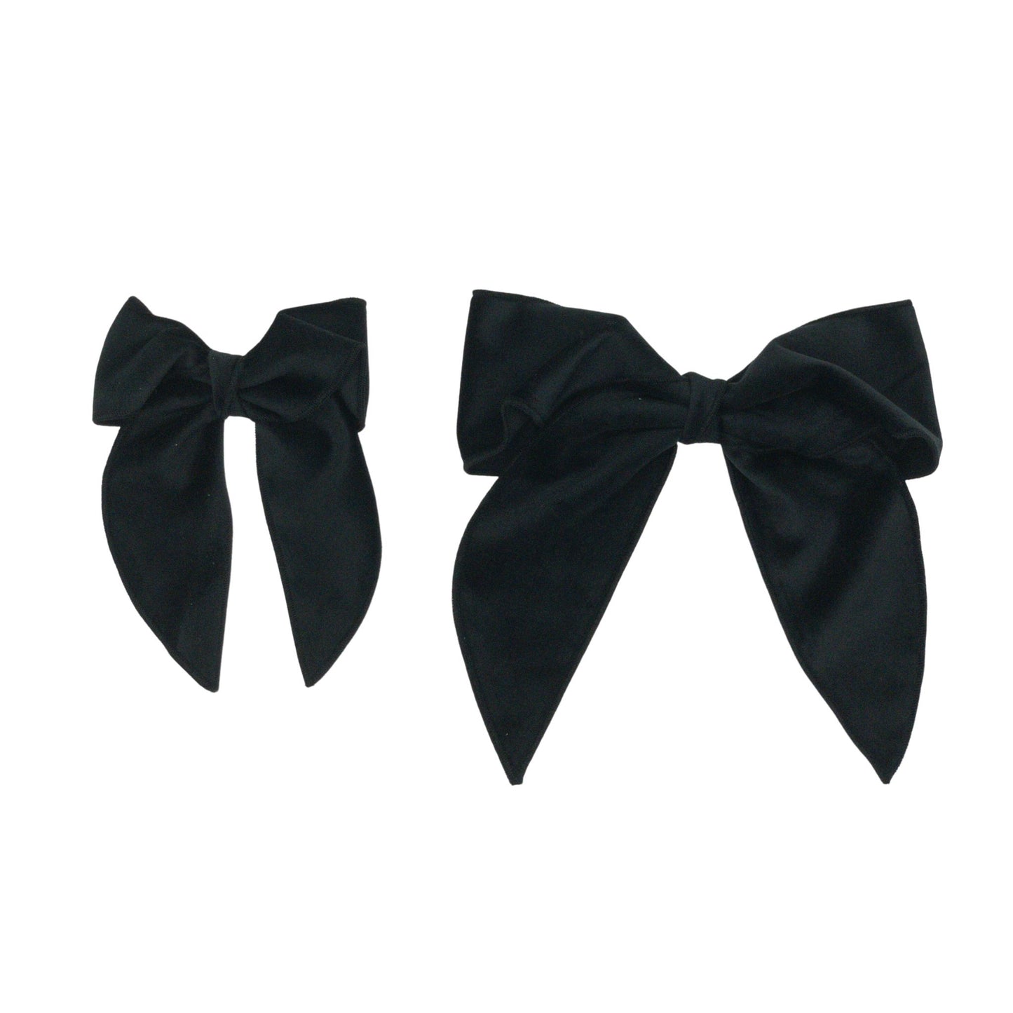 Velvet Fabric Hair Bow