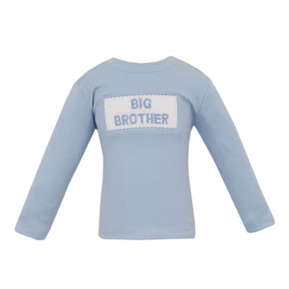 Boys Smocked Long-sleeve T-shirt - Big Brother