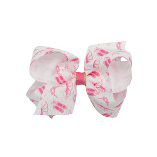 Ballet Print Bow