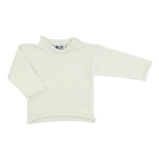 Classic Rollneck Sweater - Cream
