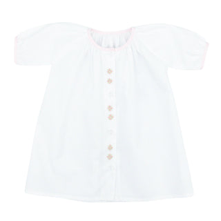 Girls Long-sleeve Daygown with Hand-embroidery - Tiny Buds