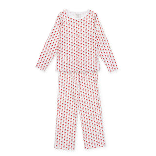 Millie Pant Set - Whimsical Santas