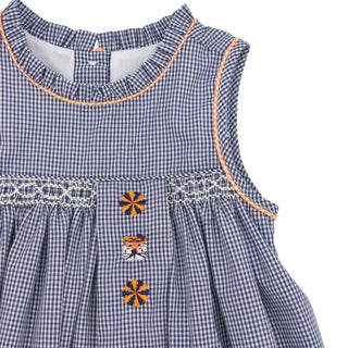 Girls Spirit Trio Game Day Dress - Auburn