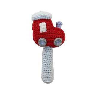 Hand Crocheted Train Rattle