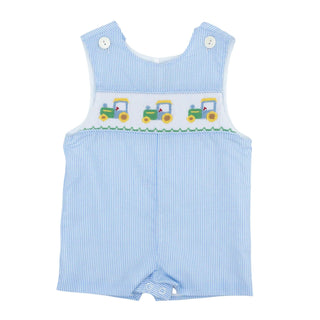 Graham Shortall with Hand-smocking - Tractor