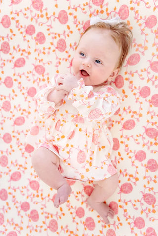 Long-sleeve Daisy Diaper Cover - Gourd-geous