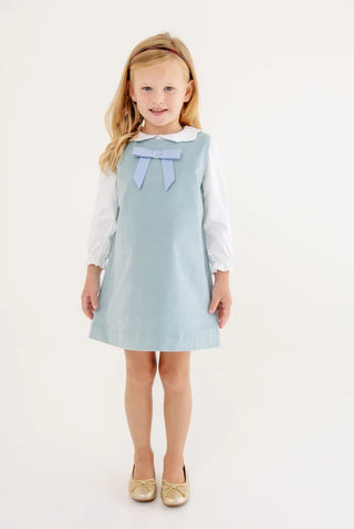 Emma's Elbow Patch Top - Old Greenwich Green Hearts