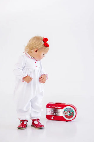 Long-sleeve Britt Romper - Holly