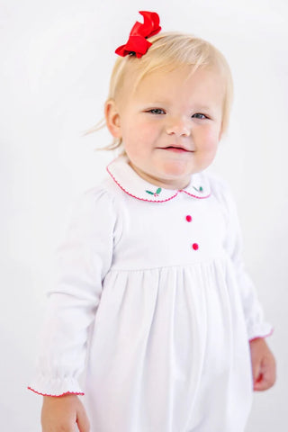 Long-sleeve Britt Romper - Holly