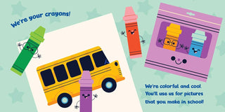 Hello, Crayons - Board Book