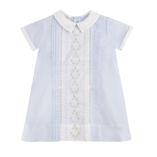 Boys Vintage Bloom Daygown - Blue