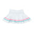 Pure Coconut with Totally Turquoise and Flamingo Pink