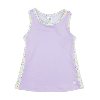 Drew Tank - Petal Purple with Sunny Day Floral