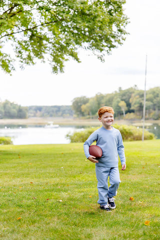 Boys Cassidy Comfy Crewneck - Barrington Blue