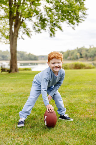 Boys Cassidy Comfy Crewneck - Barrington Blue