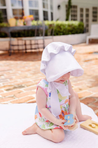 Beaufort Bonnet - Broadcloth - Worth Ave White