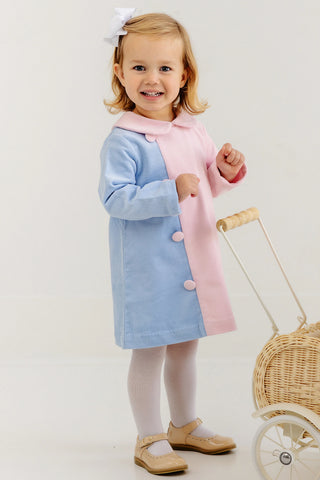 Blaire Button Dress - Corduroy