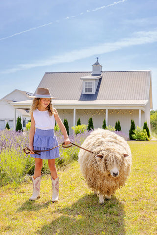 Tay Tay Tank - Worth Ave White