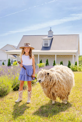 Tay Tay Tank - Worth Ave White