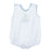 White with Blue