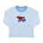 Dump Truck on Light Blue Stripe
