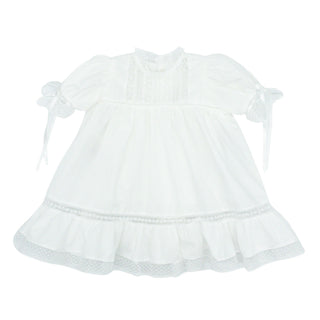 Lacey Heirloom Dress - White with White | Phoenix & Ren 4T Lacey Heirloom Dress - White with White | Phoenix & Ren 4T