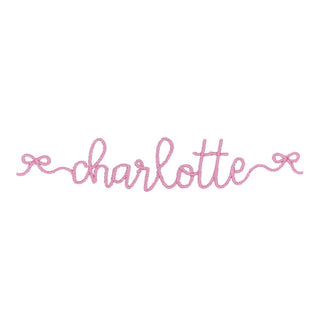 Claire with Bows Name Font