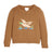Flying Mallard on Brown 
