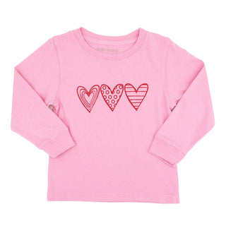 Hearts Trio Long-sleeve T-shirt - FINAL SALE