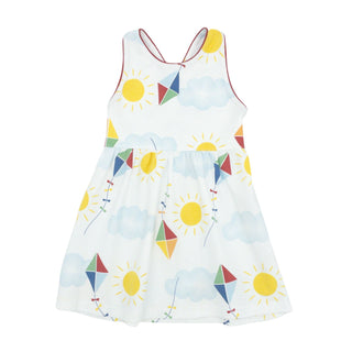 Pima Knit Dress - Kite