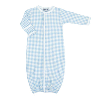 Mini Check Converter Gown