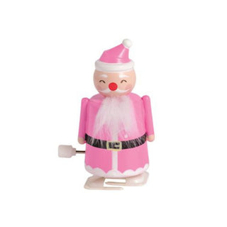 Christmas Wind-up Toy - Pink Santa