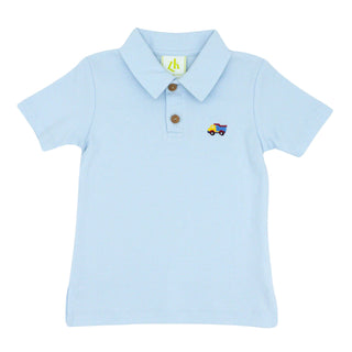 Ian Polo Shirt - Construction Embroidery