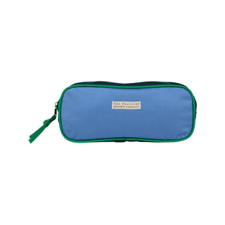 Peyton Pencil Pouch - Barbados Blue