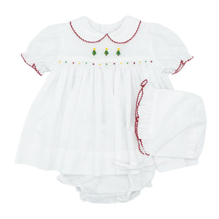 Batiste Dress with Bloomers and Hat