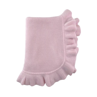 Jersey Knit Ruffle Blanket
