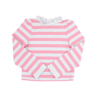 Winnie's Wave Spotter Swim Shirt - Caicos Cabana Stripe