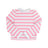 Caicos Cabana Stripe (Hamptons Hot Pink) with Worth Avenue White