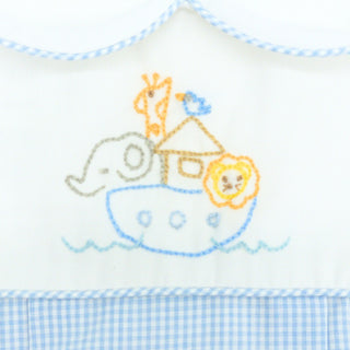 Boys Noah's Ark Embroidered Bubble