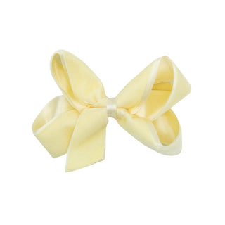 Classic Velvet Hair Bow with Satin Lining - FINAL SALE