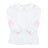 Pink Bow on White