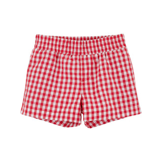 Sheffield Shorts - Richmond Red Gingham